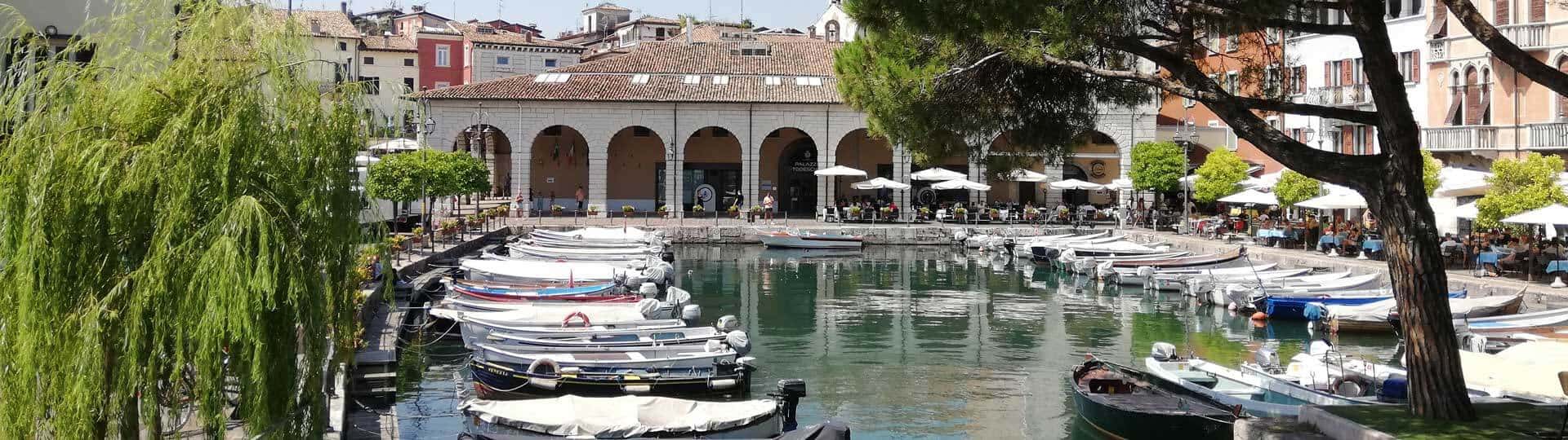 Desenzano Blick auf den alten Hafen