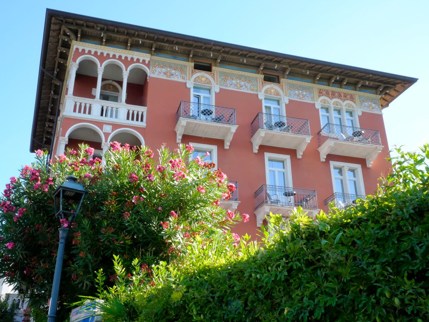 Das Hotel Milano war in 1930er Jahren eine Schule für jüdische Mädchen aus Deutschland